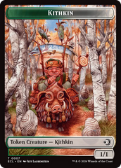 Elf // Kithkin (0007) Double-Sided Token [Lorwyn Eclipsed Tokens] | Gate City Games LLC