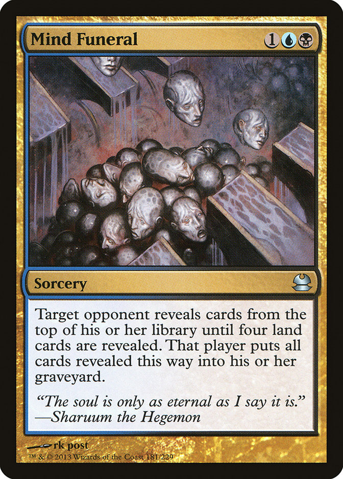 Mind Funeral [Modern Masters] | Gate City Games LLC