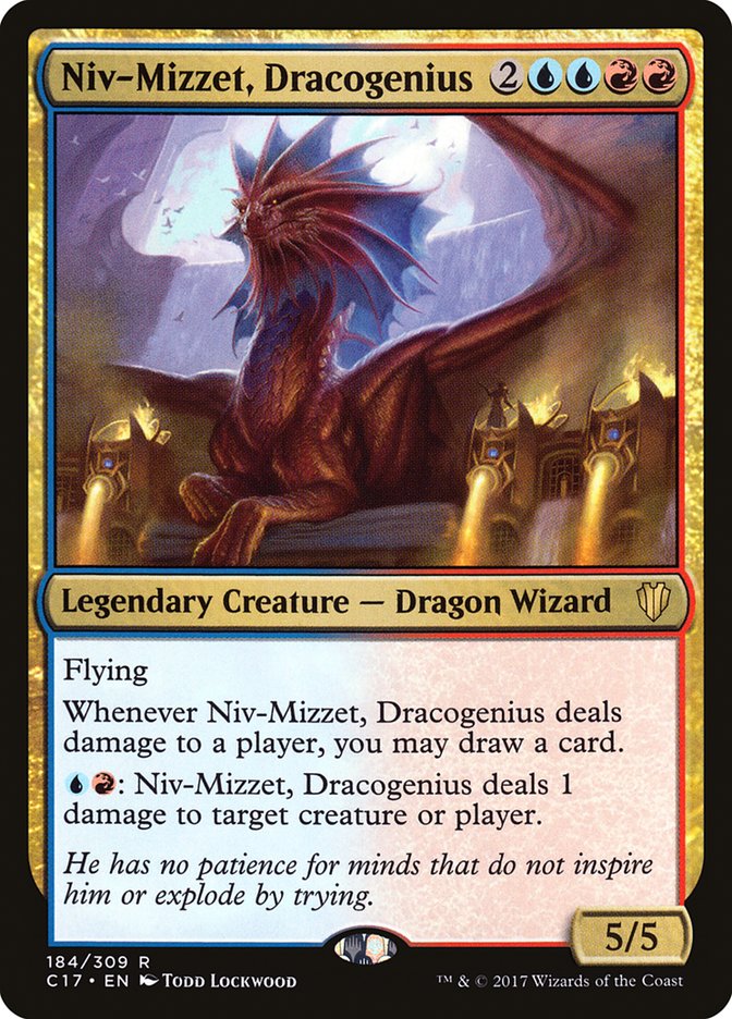 Niv-Mizzet, Dracogenius [Commander 2017] | Gate City Games LLC