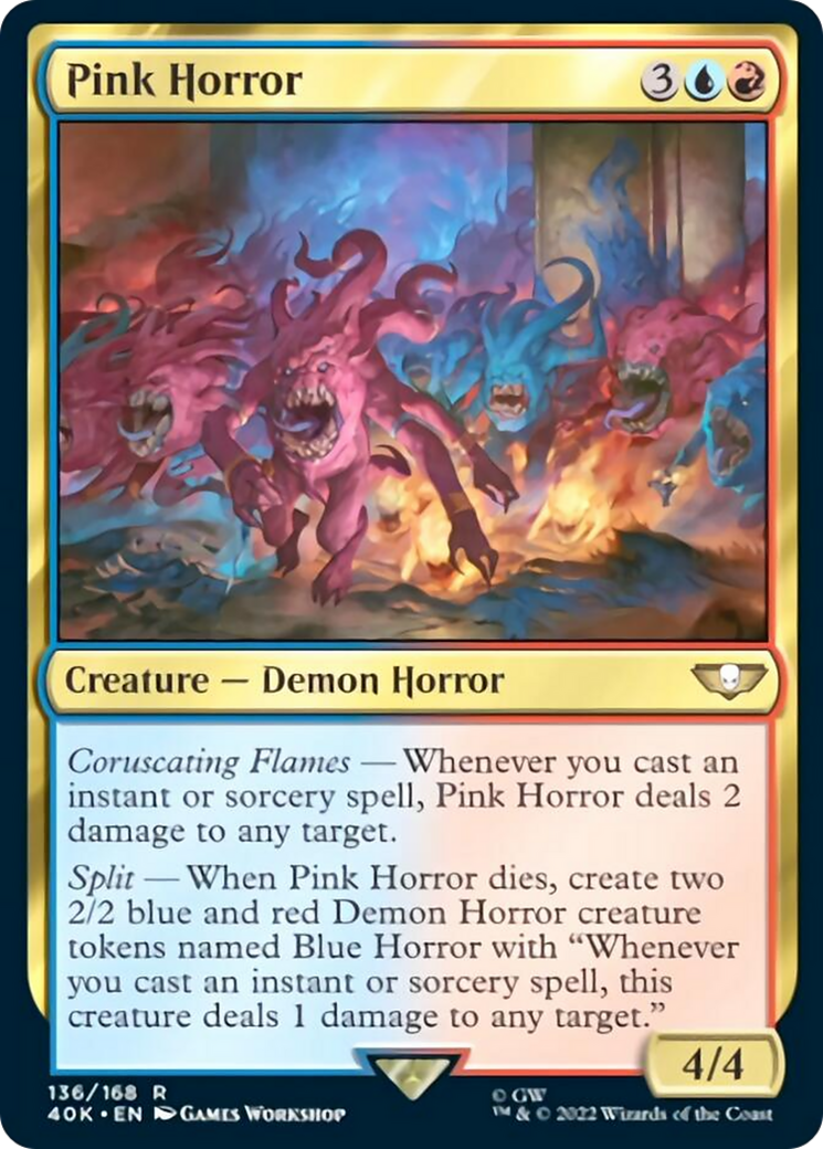Pink Horror (Surge Foil) [Warhammer 40,000] | Gate City Games LLC