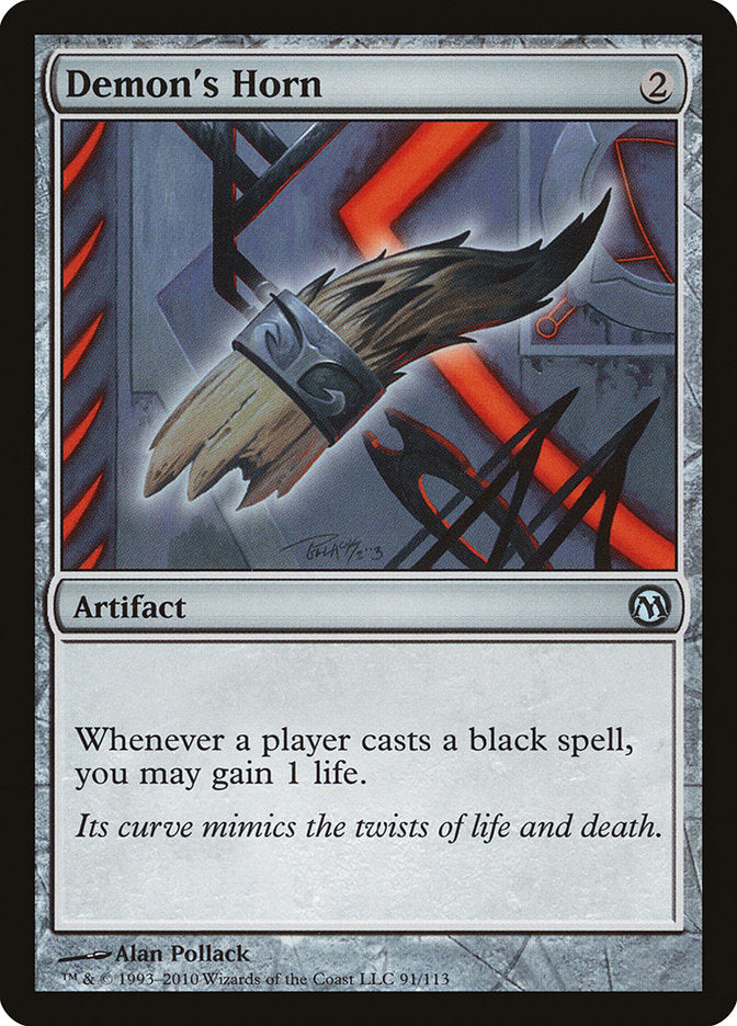 Demon's Horn [Duels of the Planeswalkers] | Gate City Games LLC