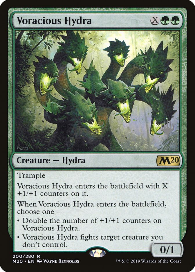 Voracious Hydra (Promo Pack) [Core Set 2020 Promos] | Gate City Games LLC