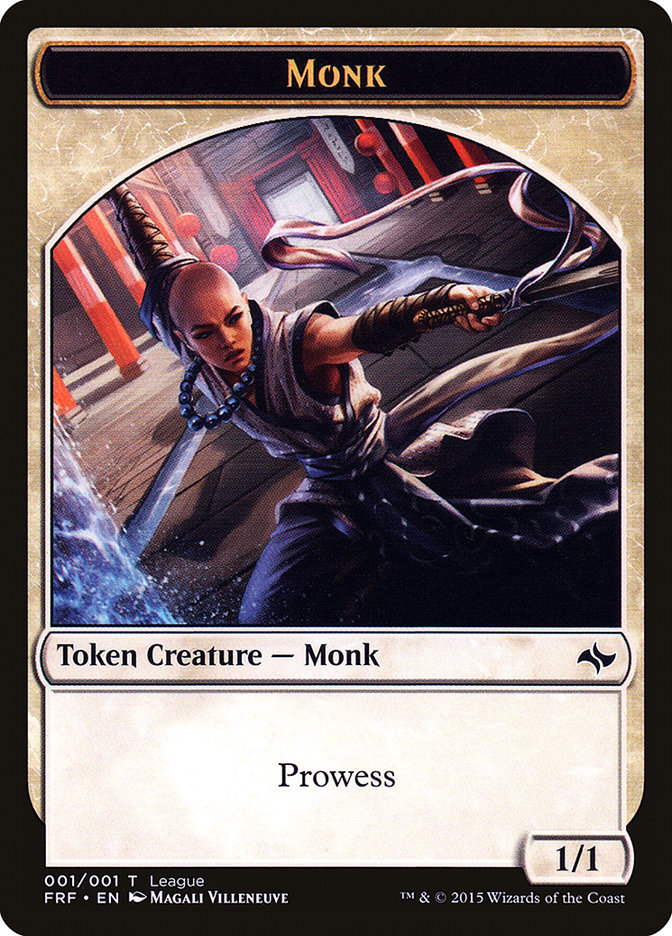 Monk Token [League Tokens 2015] | Gate City Games LLC