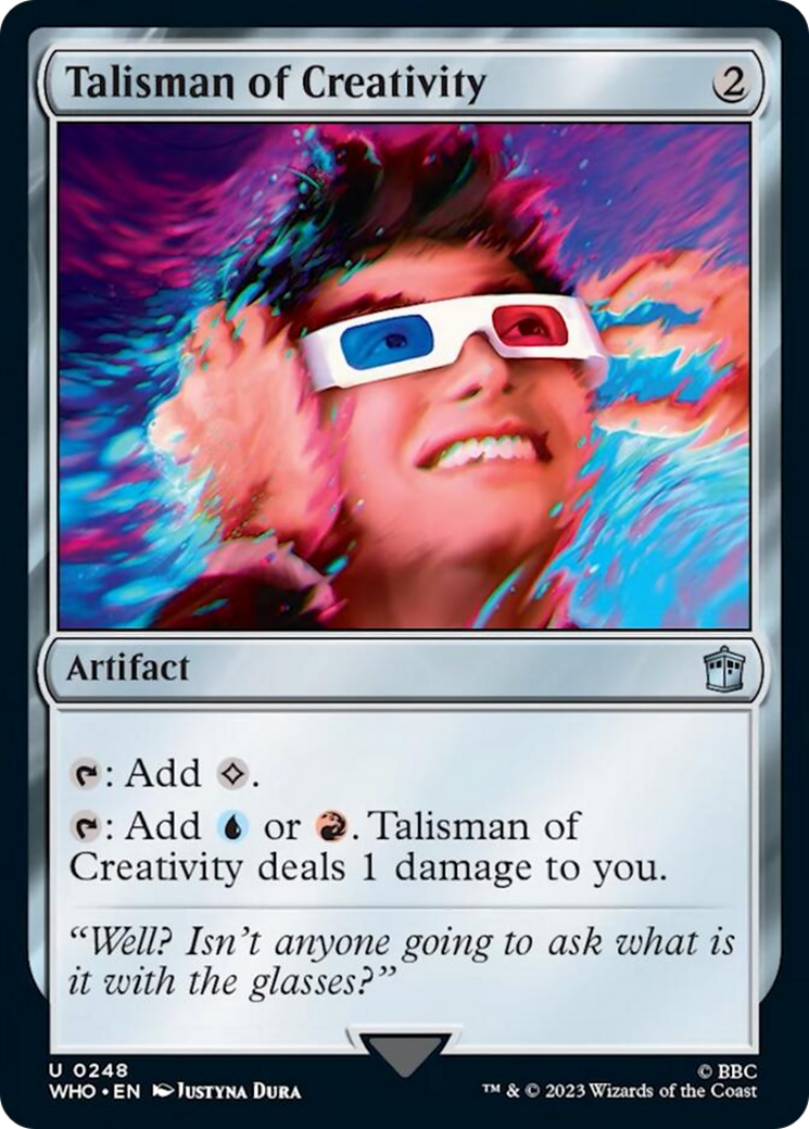 Talisman of Creativity [Doctor Who] | Gate City Games LLC