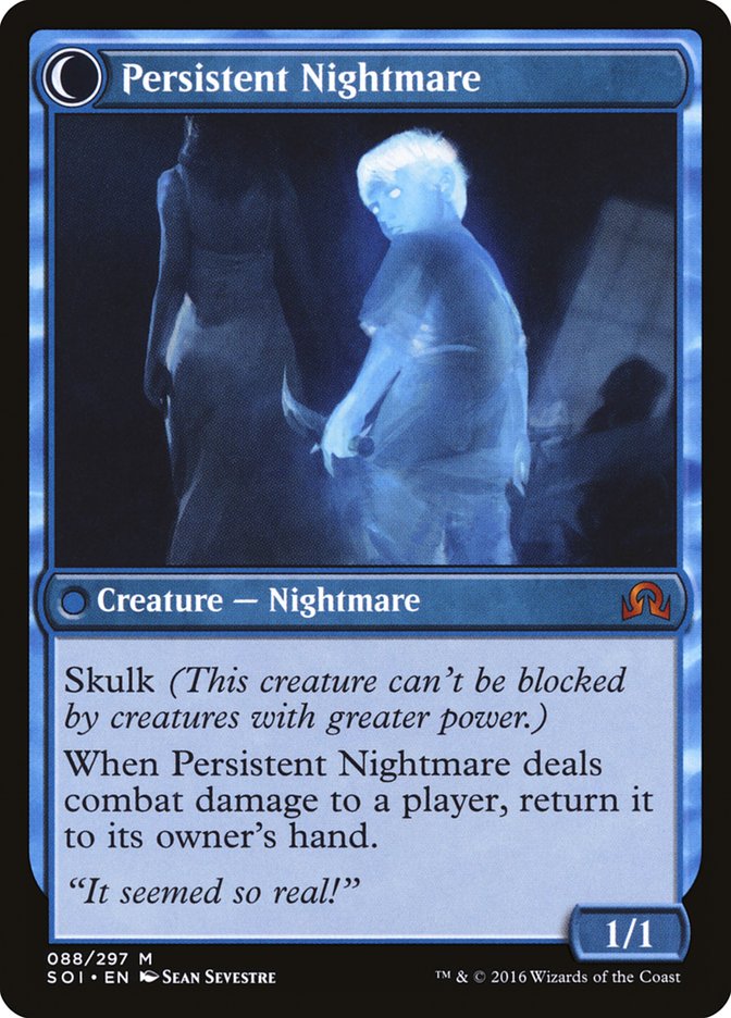Startled Awake // Persistent Nightmare [Shadows over Innistrad] | Gate City Games LLC