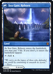 Sea Gate Restoration // Sea Gate, Reborn [Zendikar Rising Prerelease Promos] | Gate City Games LLC