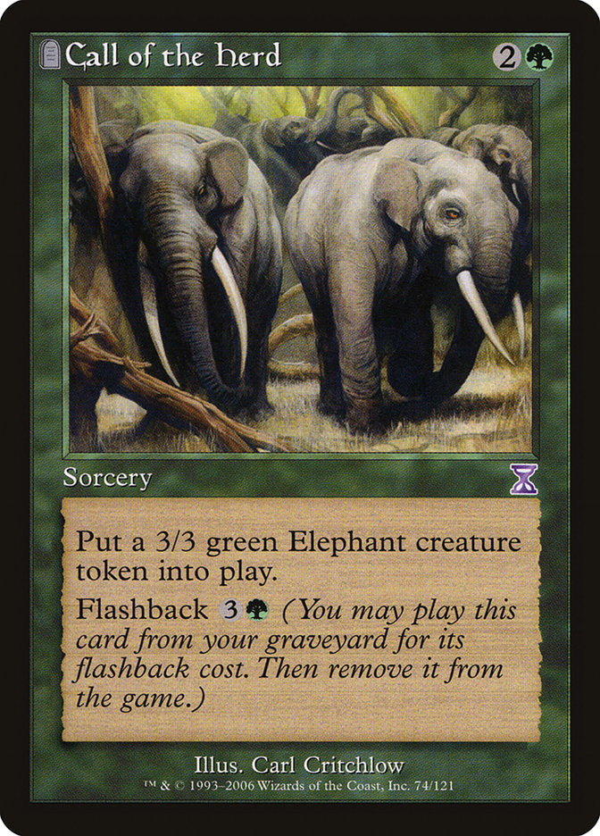 Call of the Herd [Time Spiral Timeshifted] | Gate City Games LLC