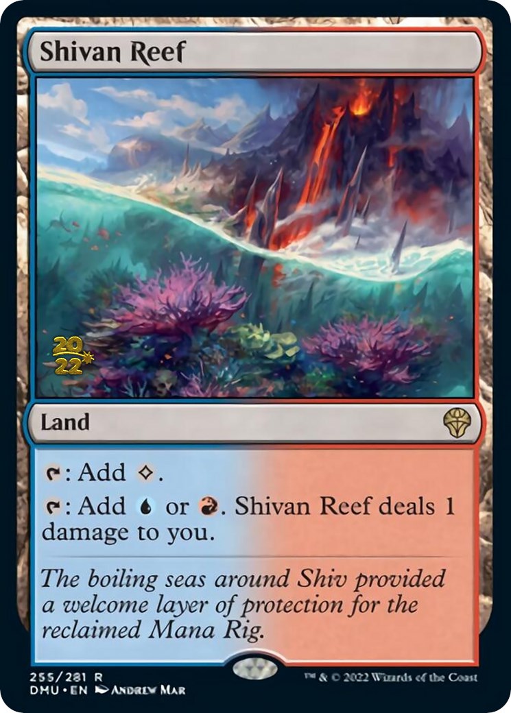 Shivan Reef [Dominaria United Prerelease Promos] | Gate City Games LLC