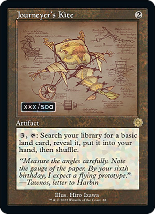 Journeyer's Kite (Retro Schematic) (Serialized) [The Brothers' War Retro Artifacts] | Gate City Games LLC