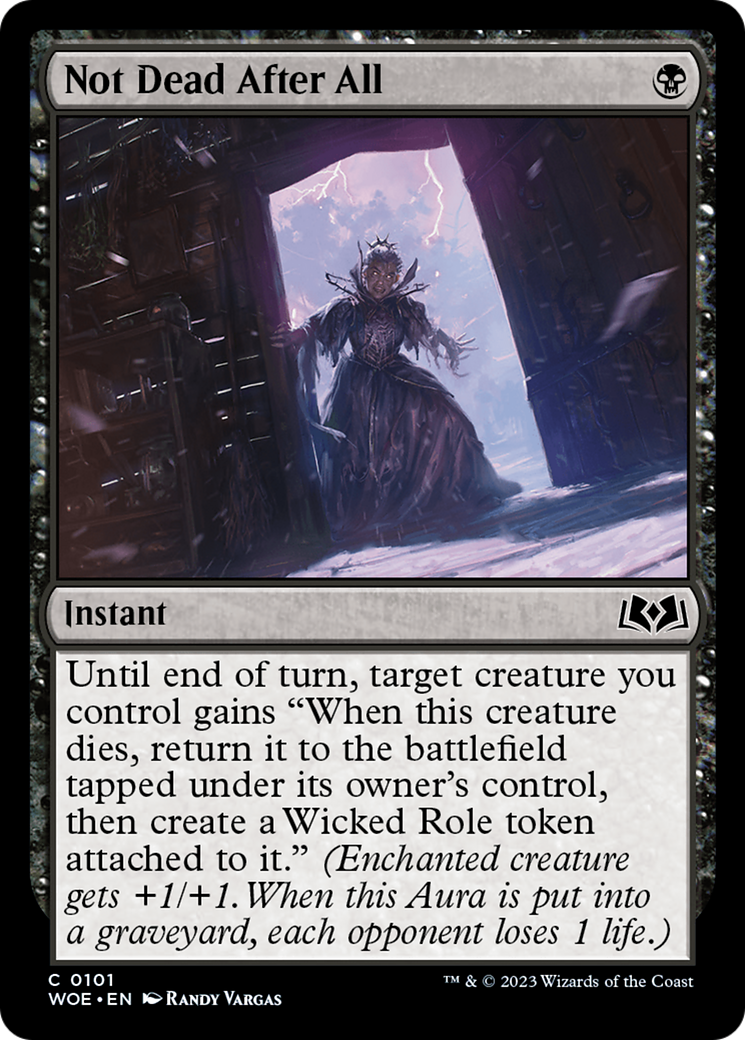Not Dead After All [Wilds of Eldraine] | Gate City Games LLC