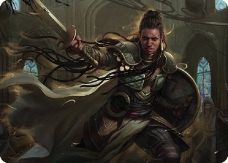 Shanna, Purifying Blade Art Card 1 [Dominaria United Art Series] | Gate City Games LLC