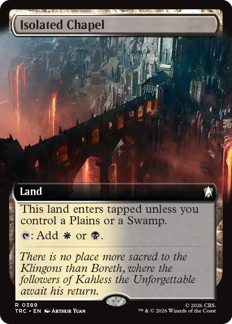 Isolated Chapel (Extended Art) [Star Trek Commander] | Gate City Games LLC