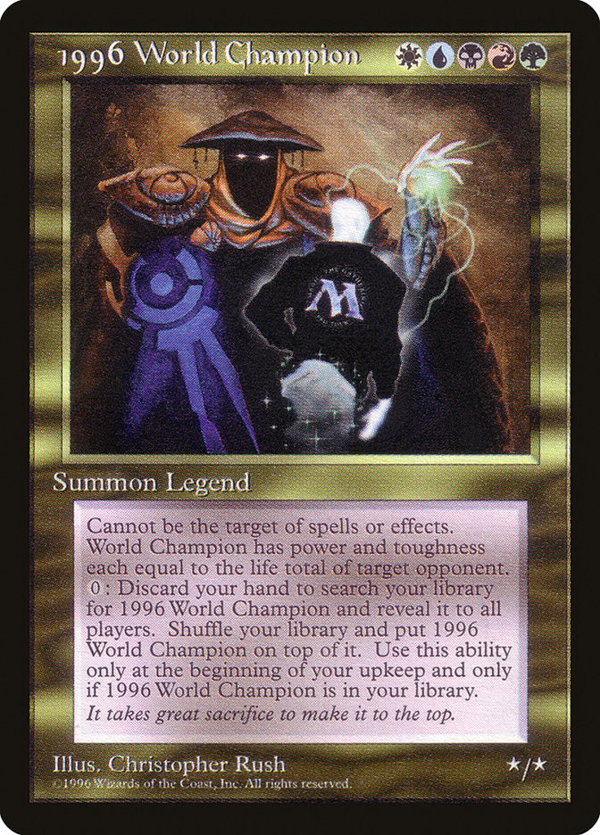 1996 World Champion [Celebration Cards] | Gate City Games LLC