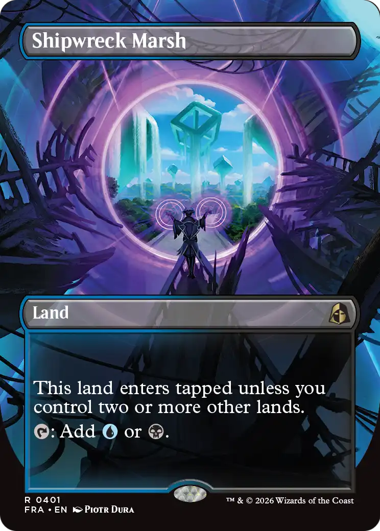 Shipwreck Marsh (Borderless) [Reality Fracture] | Gate City Games LLC