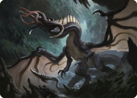 Brainstealer Dragon Art Card [Commander Legends: Battle for Baldur's Gate Art Series] | Gate City Games LLC