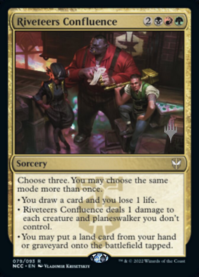Riveteers Confluence (Promo Pack) [Streets of New Capenna Commander Promos] | Gate City Games LLC