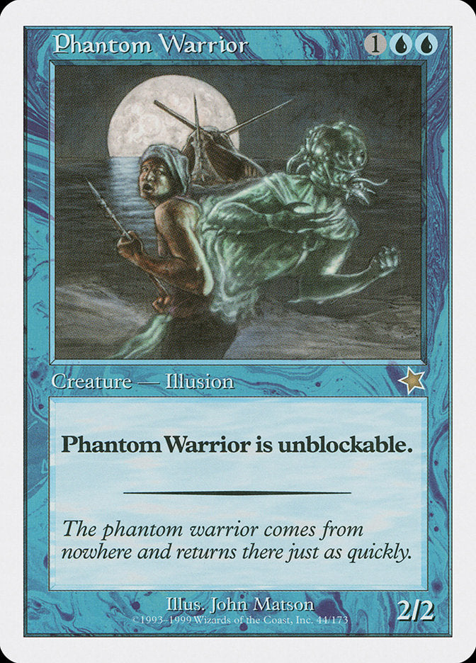 Phantom Warrior [Starter 1999] | Gate City Games LLC