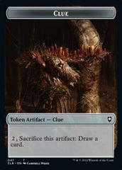 Shapeshifter (022) // Clue Double-Sided Token [Commander Legends: Battle for Baldur's Gate Tokens] | Gate City Games LLC