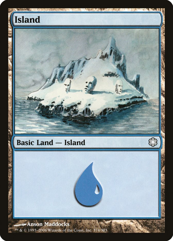 Island (374) [Coldsnap Theme Decks] | Gate City Games LLC