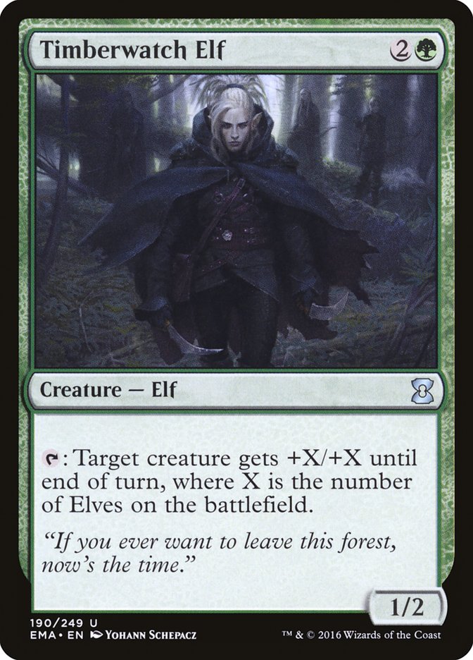Timberwatch Elf [Eternal Masters] | Gate City Games LLC