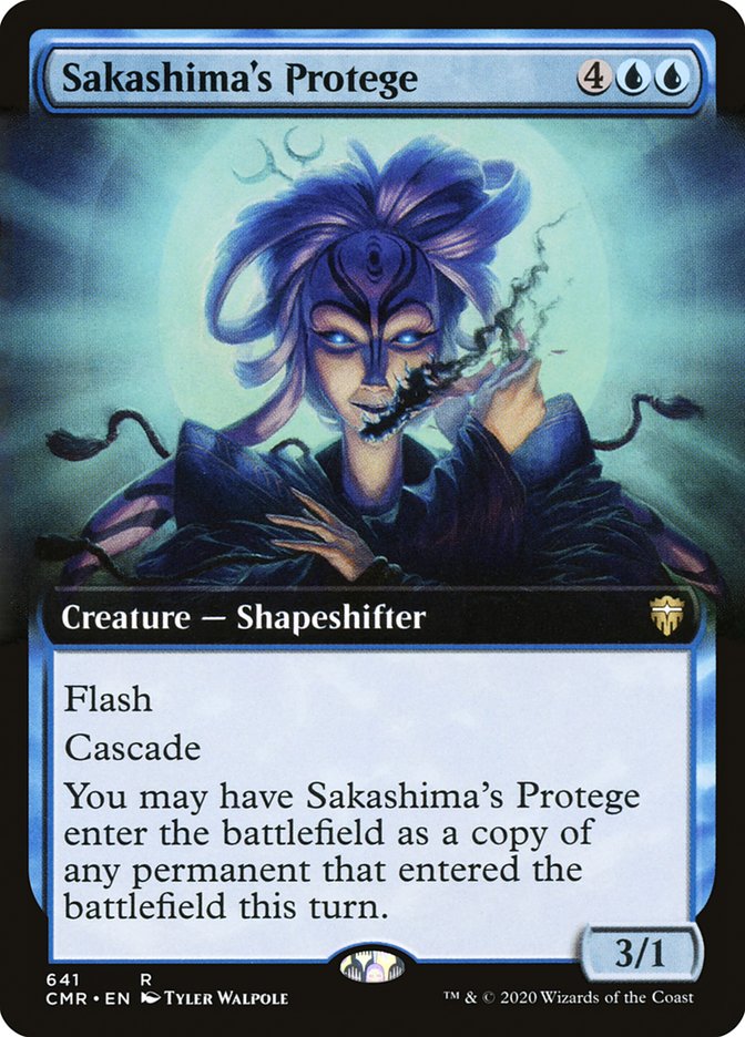 Sakashima's Protege (Extended Art) [Commander Legends] | Gate City Games LLC