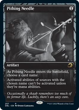 Pithing Needle [Innistrad: Double Feature] | Gate City Games LLC