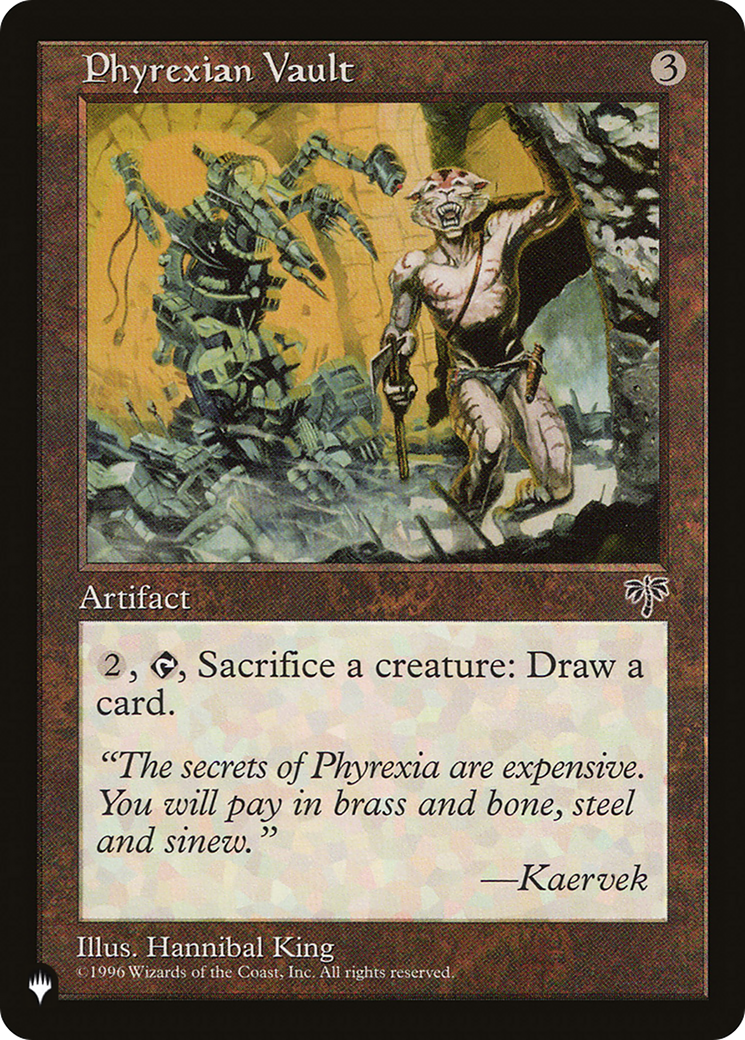 Phyrexian Vault [The List] | Gate City Games LLC