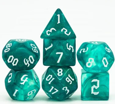 Ocean Elemental Dice Set | Gate City Games LLC