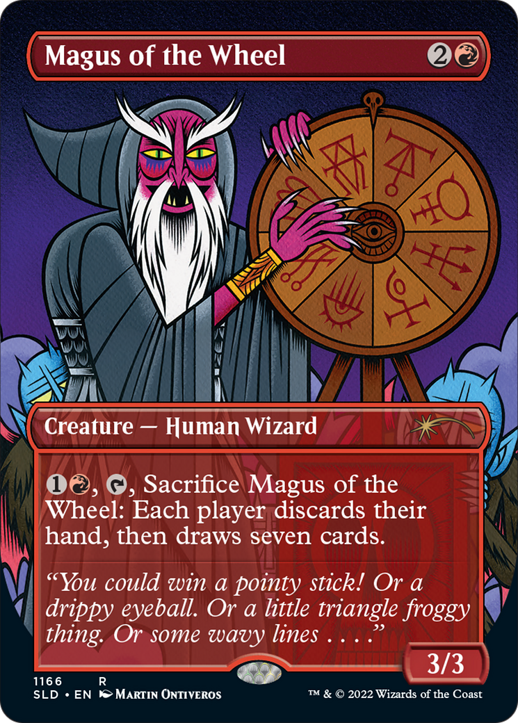 Magus of the Wheel (Borderless) [Secret Lair Drop Series] | Gate City Games LLC