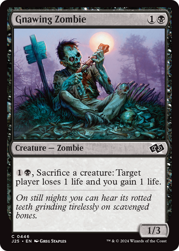 Gnawing Zombie [Foundations Jumpstart] | Gate City Games LLC