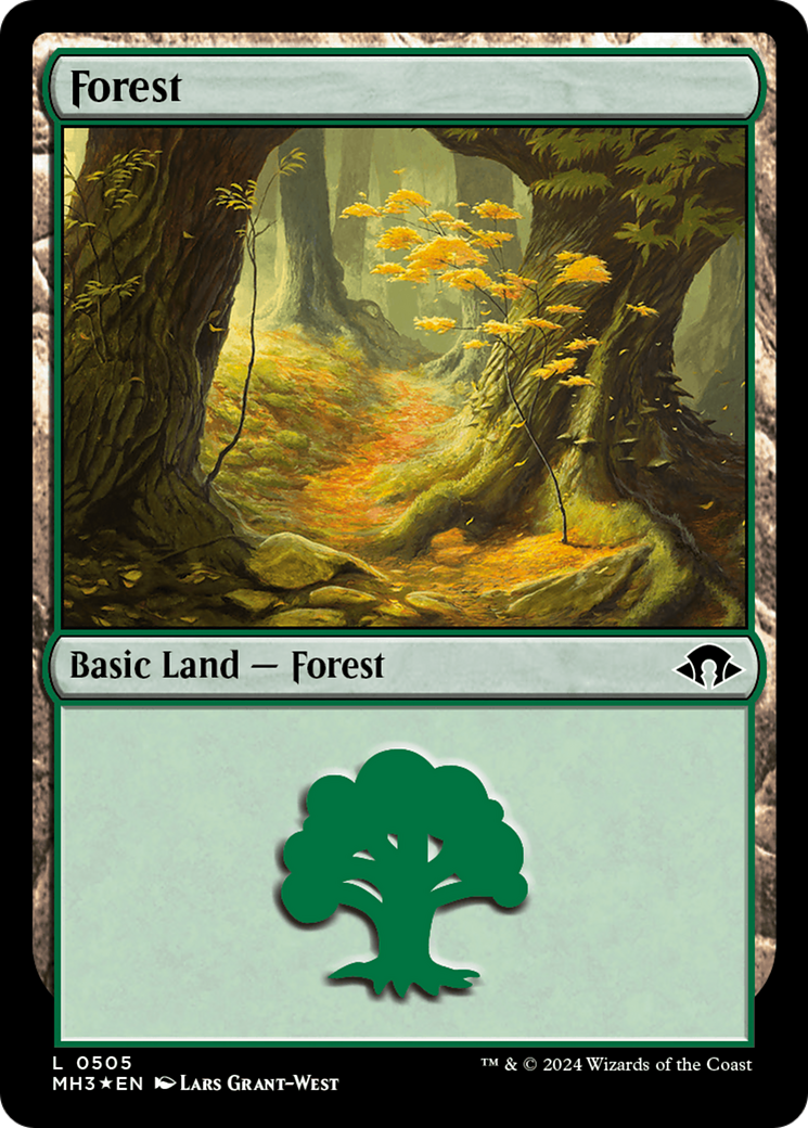 Forest (0505) (Ripple Foil) [Modern Horizons 3] | Gate City Games LLC