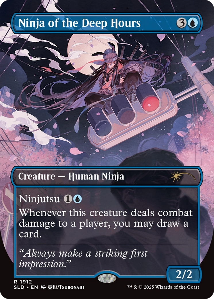 Ninja of the Deep Hours (Rainbow Foil) [Secret Lair Drop Series] | Gate City Games LLC