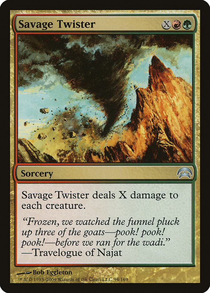 Savage Twister [Planechase] | Gate City Games LLC
