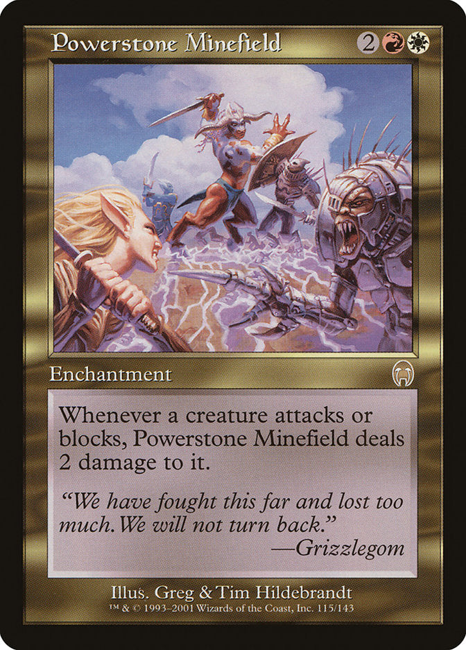 Powerstone Minefield [Apocalypse] | Gate City Games LLC