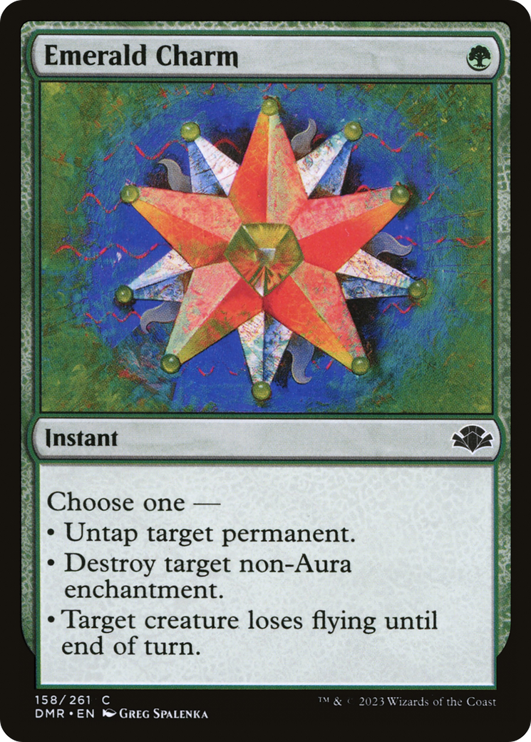 Emerald Charm [Dominaria Remastered] | Gate City Games LLC