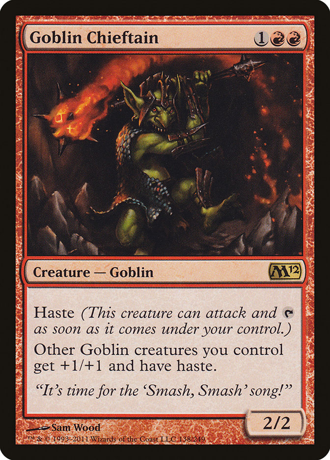 Goblin Chieftain [Magic 2012] | Gate City Games LLC