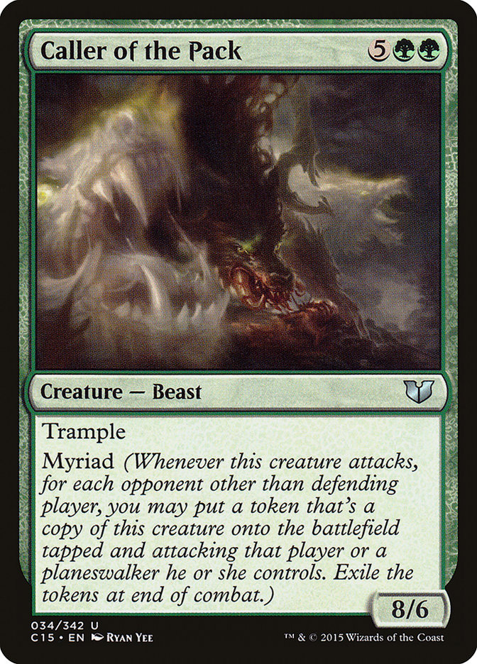Caller of the Pack [Commander 2015] | Gate City Games LLC