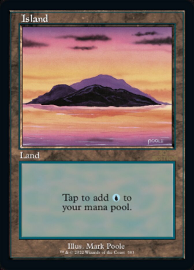 Island (Retro) (583) [30th Anniversary Edition] | Gate City Games LLC