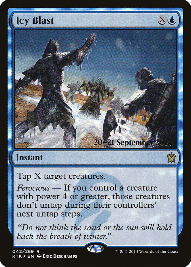 Icy Blast [Khans of Tarkir Prerelease Promos] | Gate City Games LLC