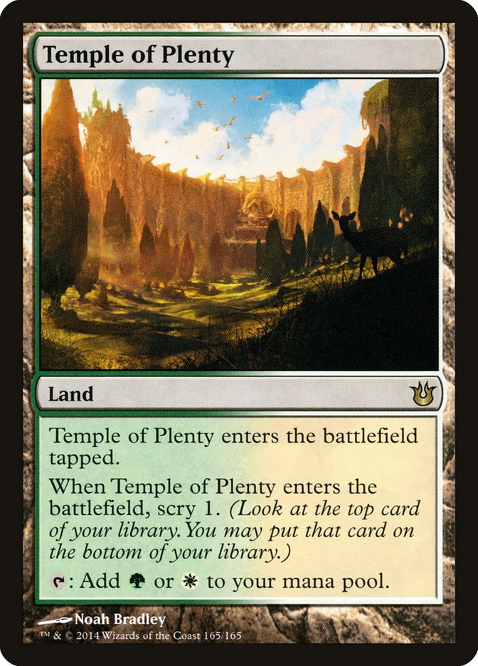 Temple of Plenty [Born of the Gods] | Gate City Games LLC