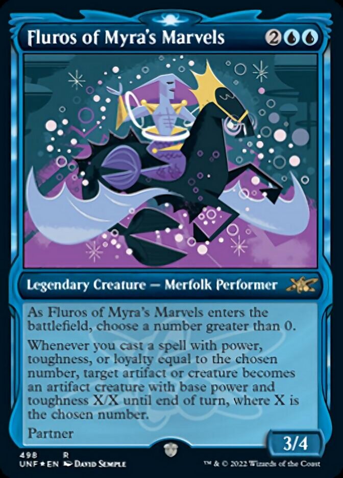 Fluros of Myra's Marvels (Showcase) (Galaxy Foil) [Unfinity] | Gate City Games LLC