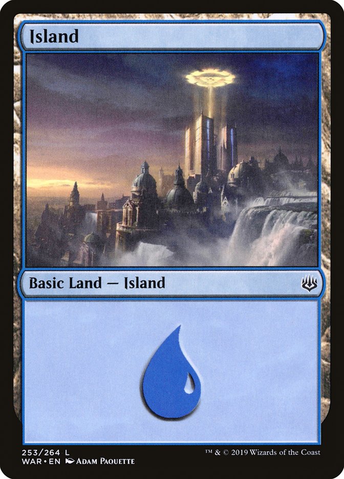 Island (253) [War of the Spark] | Gate City Games LLC