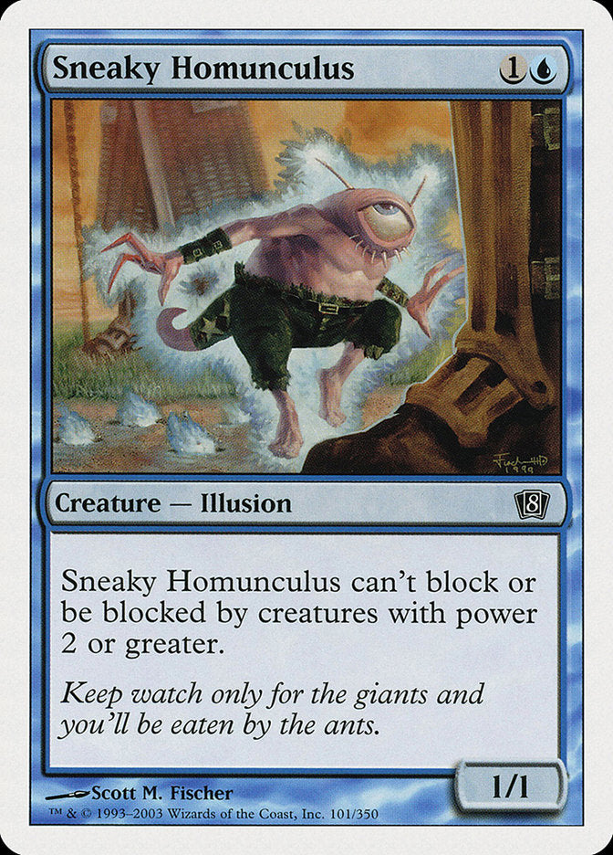 Sneaky Homunculus [Eighth Edition] | Gate City Games LLC