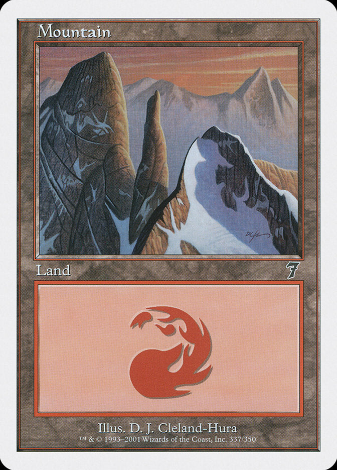 Mountain (337) [Seventh Edition] | Gate City Games LLC