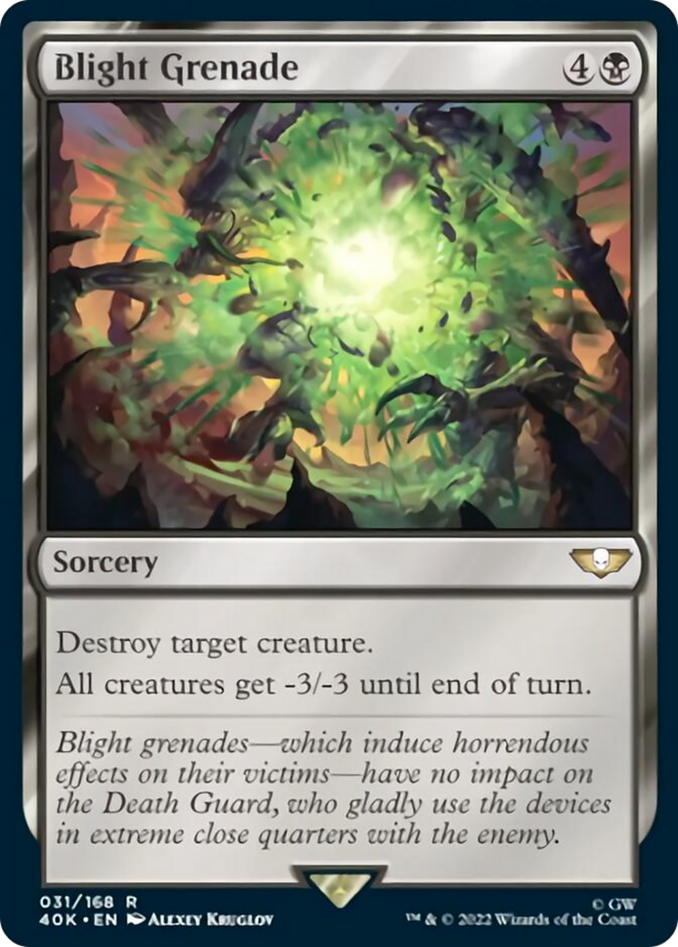 Blight Grenade [Warhammer 40,000] | Gate City Games LLC