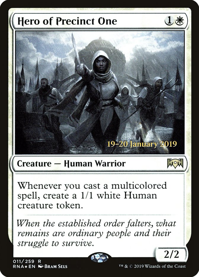 Hero of Precinct One [Ravnica Allegiance Prerelease Promos] | Gate City Games LLC