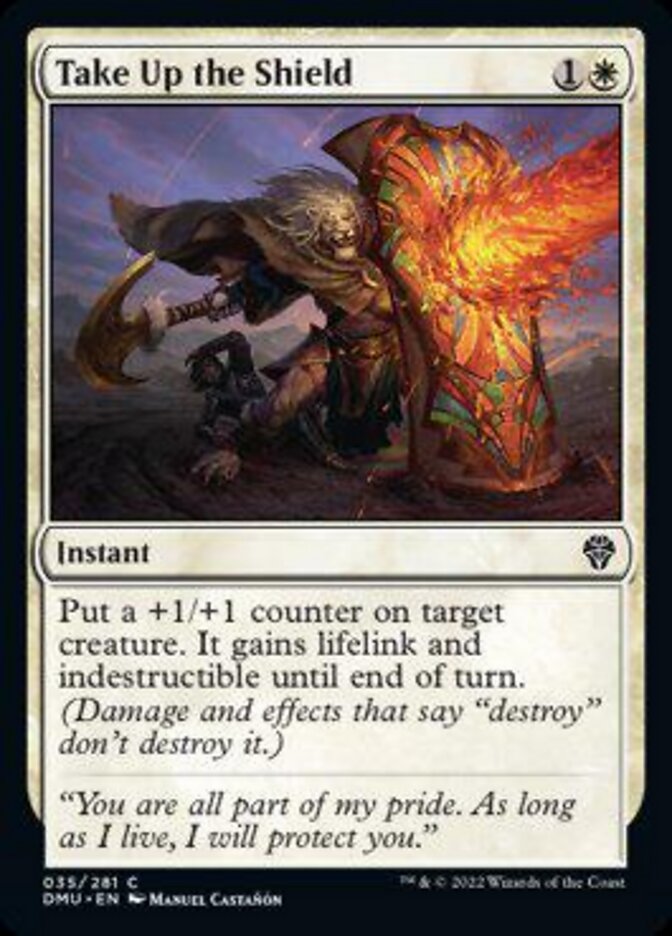 Take Up the Shield [Dominaria United] | Gate City Games LLC