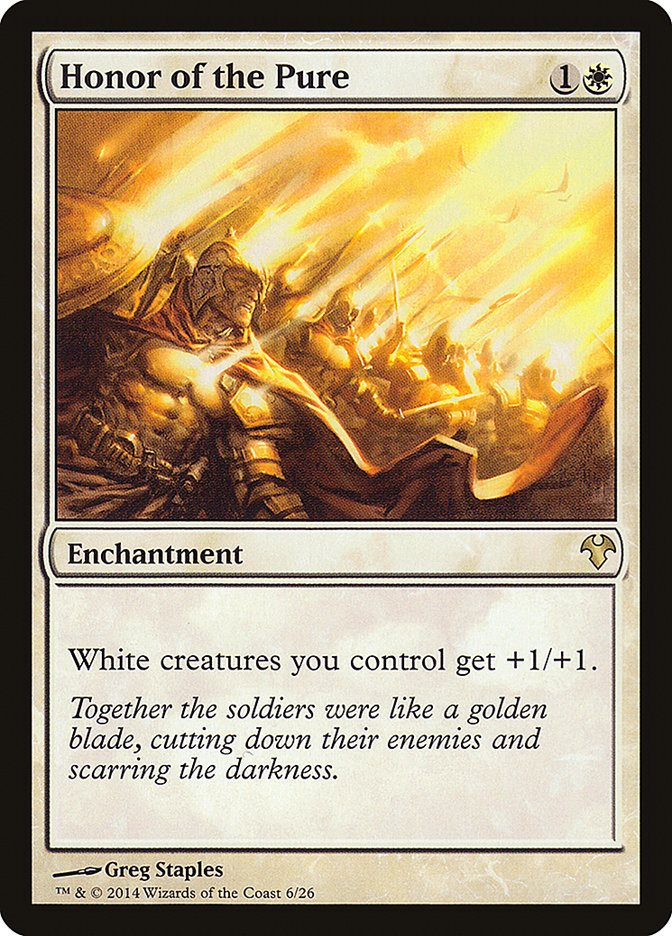 Honor of the Pure [Modern Event Deck 2014] | Gate City Games LLC
