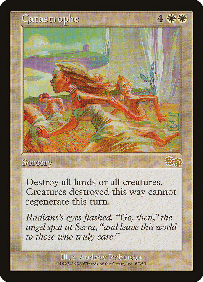 Catastrophe [Urza's Saga] | Gate City Games LLC