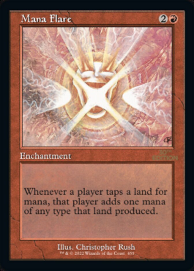 Mana Flare (Retro) [30th Anniversary Edition] | Gate City Games LLC